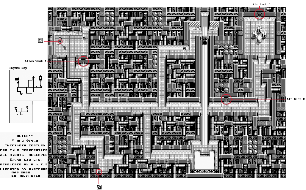 screenshots/Game Boy/Alien 3/Alien3-Level3.png